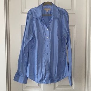 Banana Republic Non-Iron Fitted Womens Long Sleeve Size8